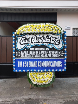 Papan Bunga Duka di Panyabungan Timur